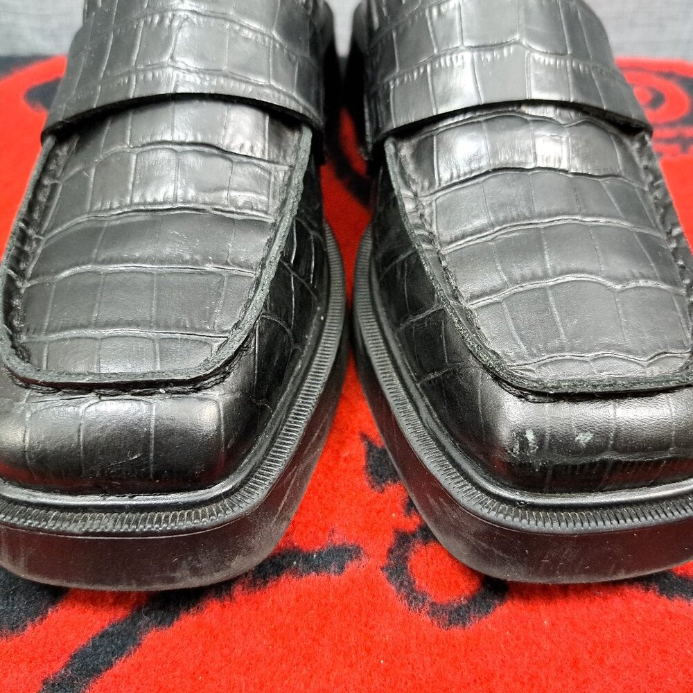 %Vagabon Loafer Shoes Womens Sz 7 EU 37 Black D4 - Picture 13 of 14